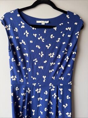boden crochet trim jersey dress BODEN Crochet Trim Jersey Maxi Dress